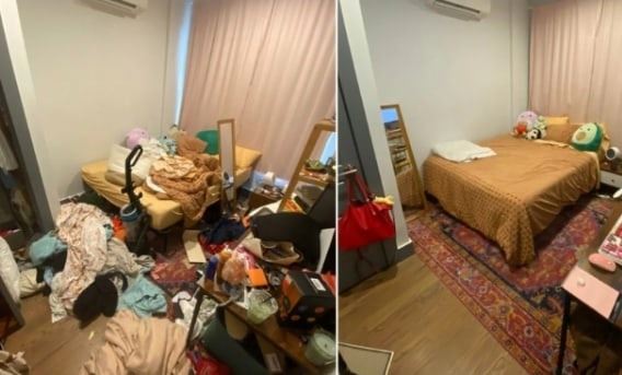 Уборка гостиной